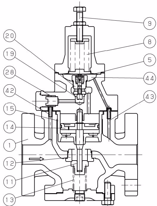 Yoshitake GP-1002 internal structure diagram