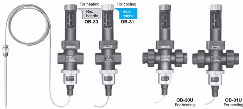 Yoshitake OB-30 direct acting bellows temperature regulator