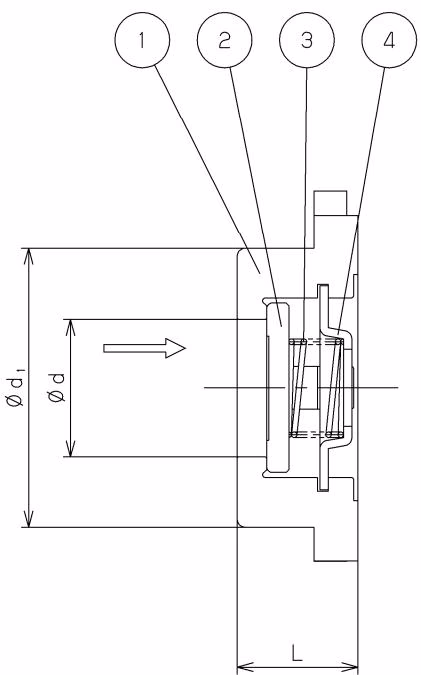 Yoshitake SCV-3 structure cross section