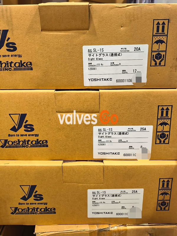 Yoshitake SL-1S Plain Type Sight Glass Full Packaging