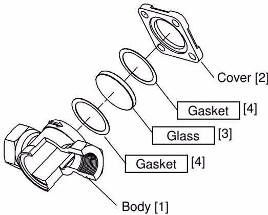 Yoshitake SL-1S reassembly configuration diagram