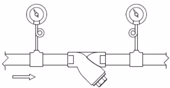 Yoshitake SY-17 piping example 1