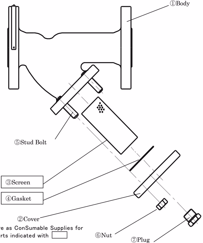 Yoshitake SY-20-20 Exploded drawing