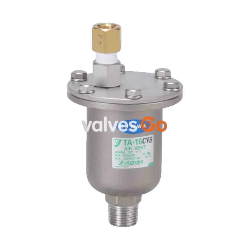TA-16CVS Air Vent Valve, 0.01-1.0 MPa, Stainless Steel