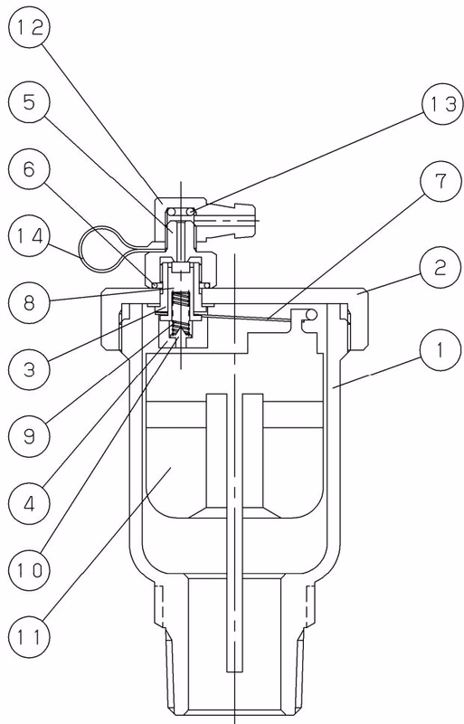 Yoshitake TA-22ML structural view and components