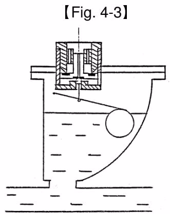 Yoshitake TA-2C operation when water flowing is completed