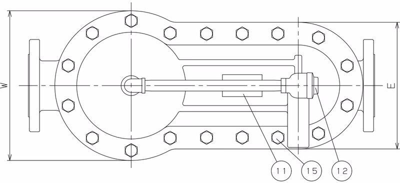 Yoshitake TF-1 float steam trap dimensions drawing