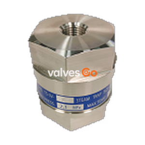 Yoshitake TS-5V Thermostatic Steam Trap, Stainless Steel