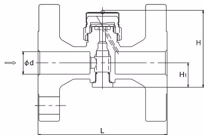 Yoshitake TSD-42F dimensions drawing