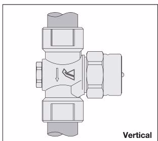 Yoshitake TSD-42 installation posture horizontal