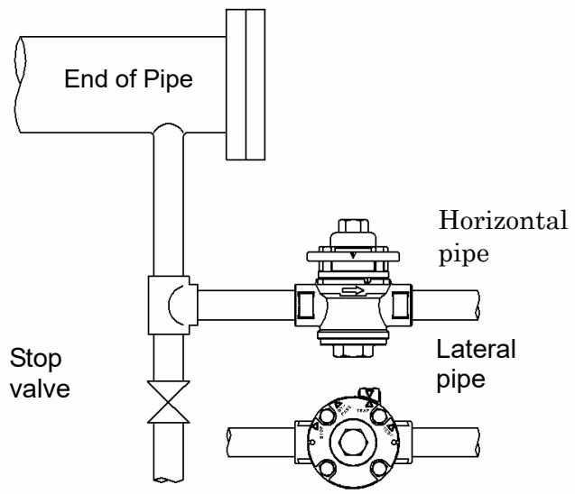 Yoshitake TSD-7F piping example