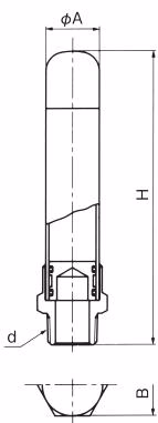 Yoshitake WP-1 dimensions and structural drawing